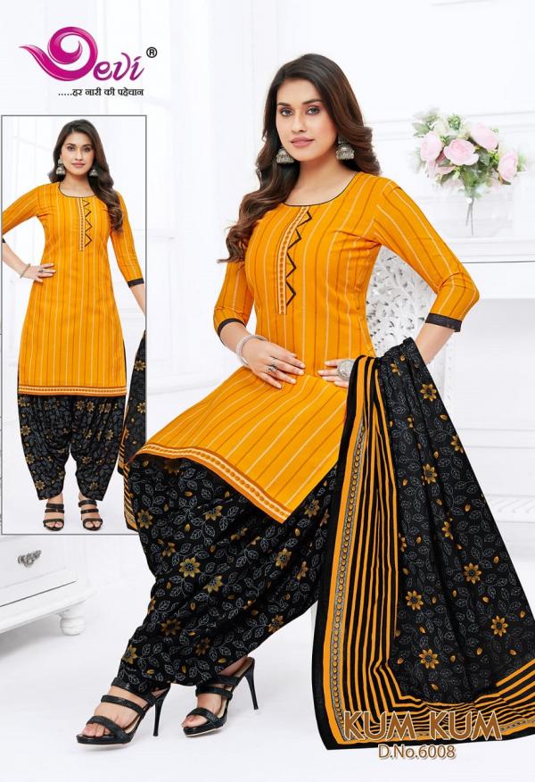 Devi Kum Kum Patiyala Vol-6 Cotton Designer Exclusive Dress Material